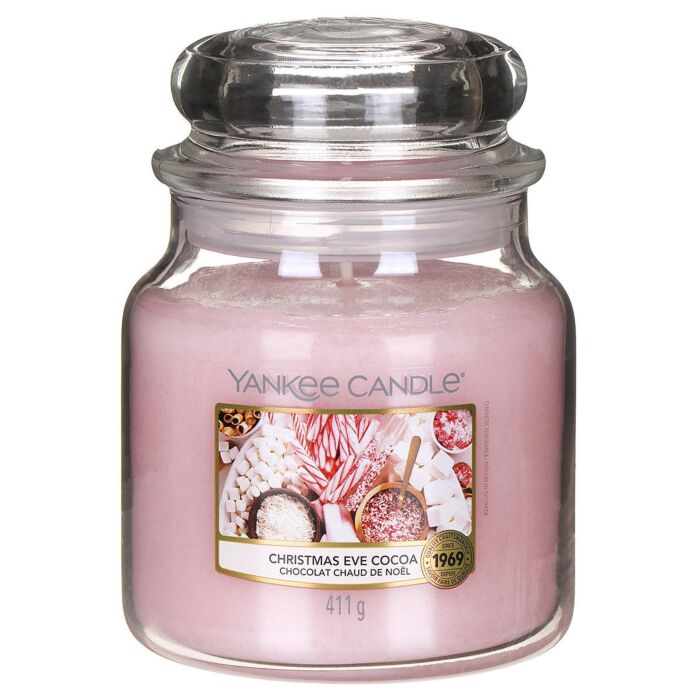 Yankee Candle Christmas Eve Cocoa - Medium Jar